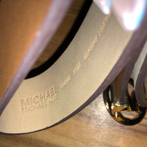 Women’s Michael Kors Logo Interchangeable Belts